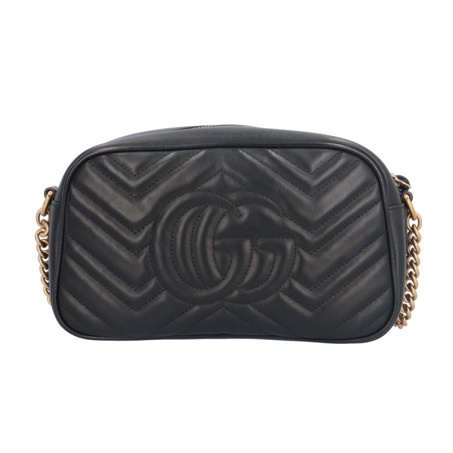 GUCCI（グッチ） GGマーモント ショルダーバッグ レザー 447632