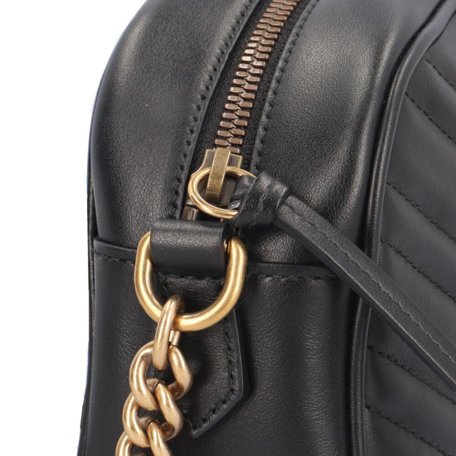 GUCCI（グッチ） GGマーモント ショルダーバッグ レザー 447632