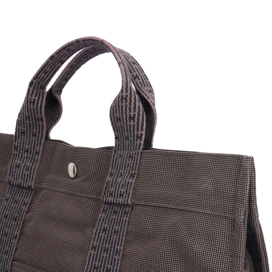 HERMES（エルメス） トートMM エールライン トートバッグ キャンバス