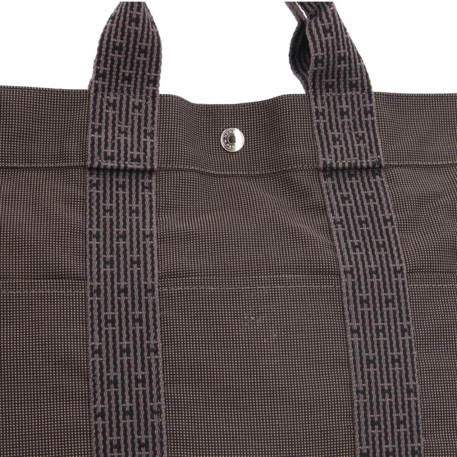 HERMES（エルメス） トートMM エールライン トートバッグ キャンバス