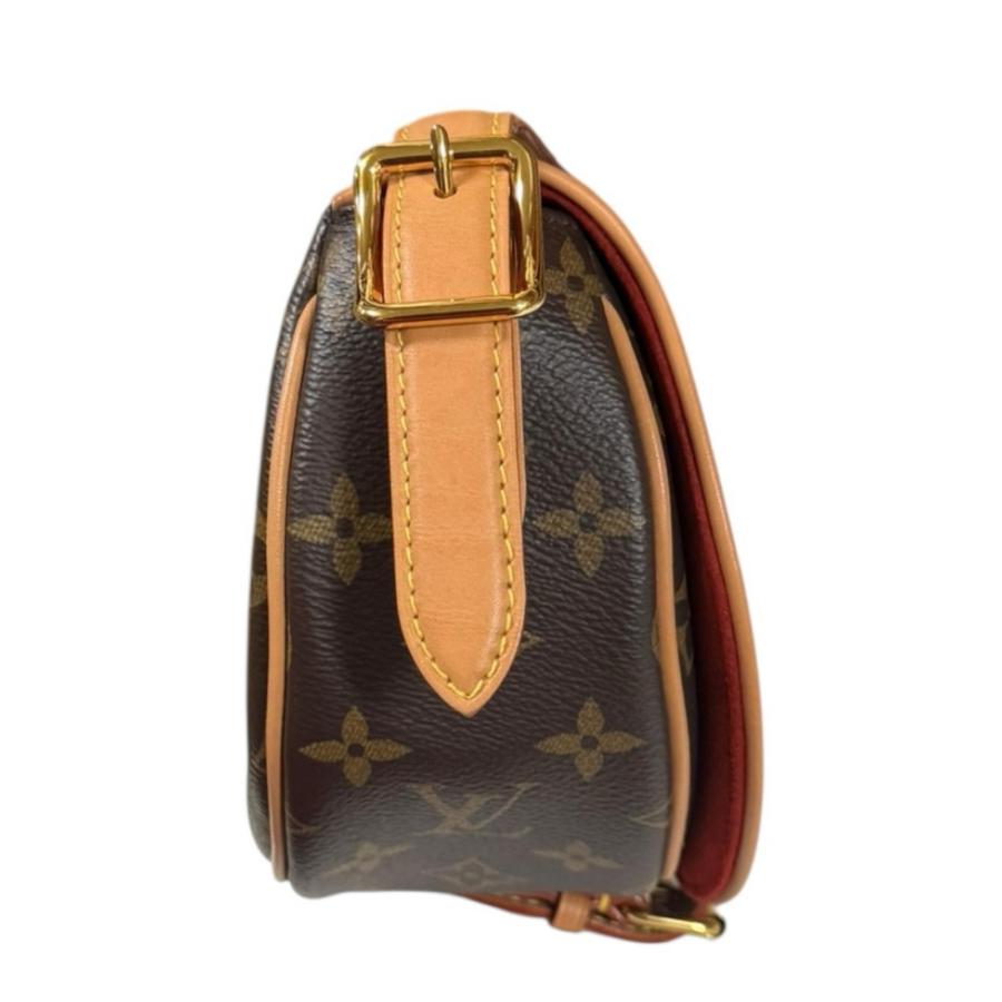 ルイ・ヴィトン LOUIS VUITTON タンブラン ショルダーバッグ バッグ PVCコーティングキャンバス レザー モノグラム レディース ブラウン系 M44860 【中古】 LOUIS VUITTON - ルイ・ヴィトン LOUIS VUITTON タンブラン ショルダー