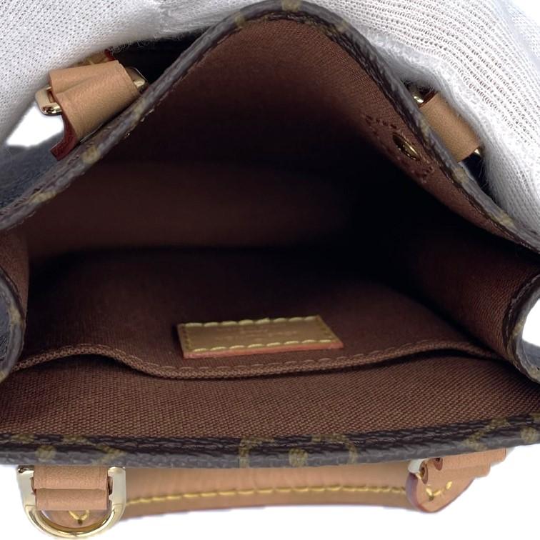 ルイ・ヴィトン LOUIS VUITTON プティット・サックプラ M81295 ブラウン モノグラム/レザー レディース ショルダーバッグ ルイ・ヴィトン LOUIS VUITTON プティット・サックプラ M81295