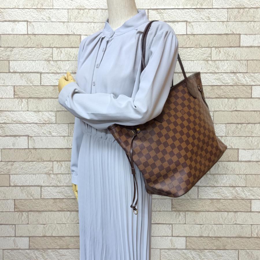 LOUIS VUITTON（ルイ・ヴィトン） ネヴァーフルMM ダミエ トートバッグ 