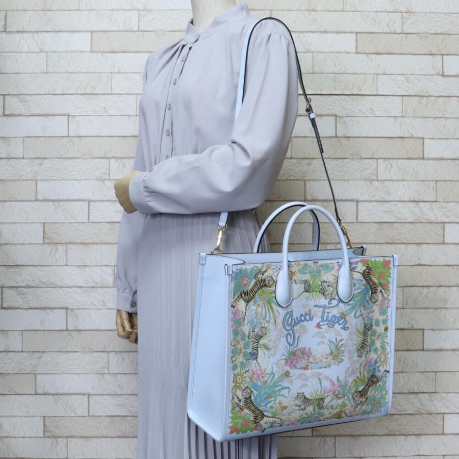GUCCI（グッチ） タイガーミディアムトートバッグ トートバッグ レザー