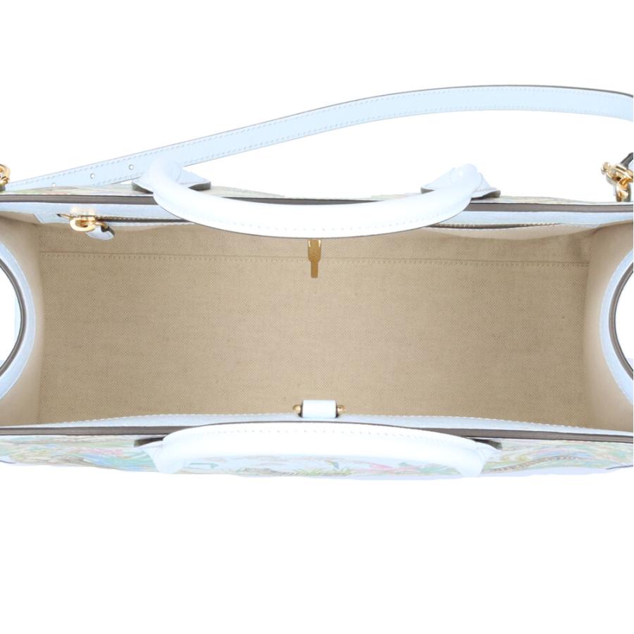 グッチ タイガーミディアムトートバッグ トートバッグ レザー 687827 525040 マルチカラー レディース GUCCI  中古  R&Kリサイクルキング GUCCI（グッチ） タイガーミディアムトートバッグ トートバッグ レザー