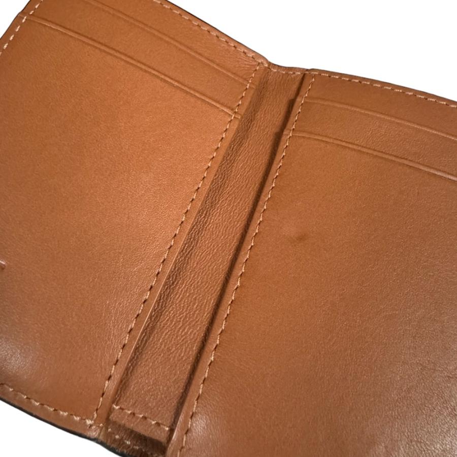 未使用級✨️ LOEWE ロエベ 折り財布 アナグラム レザー ブラウン Amazon | [ロエベ] 三つ折り財布 アナグラム ミニ財布 ブラウン