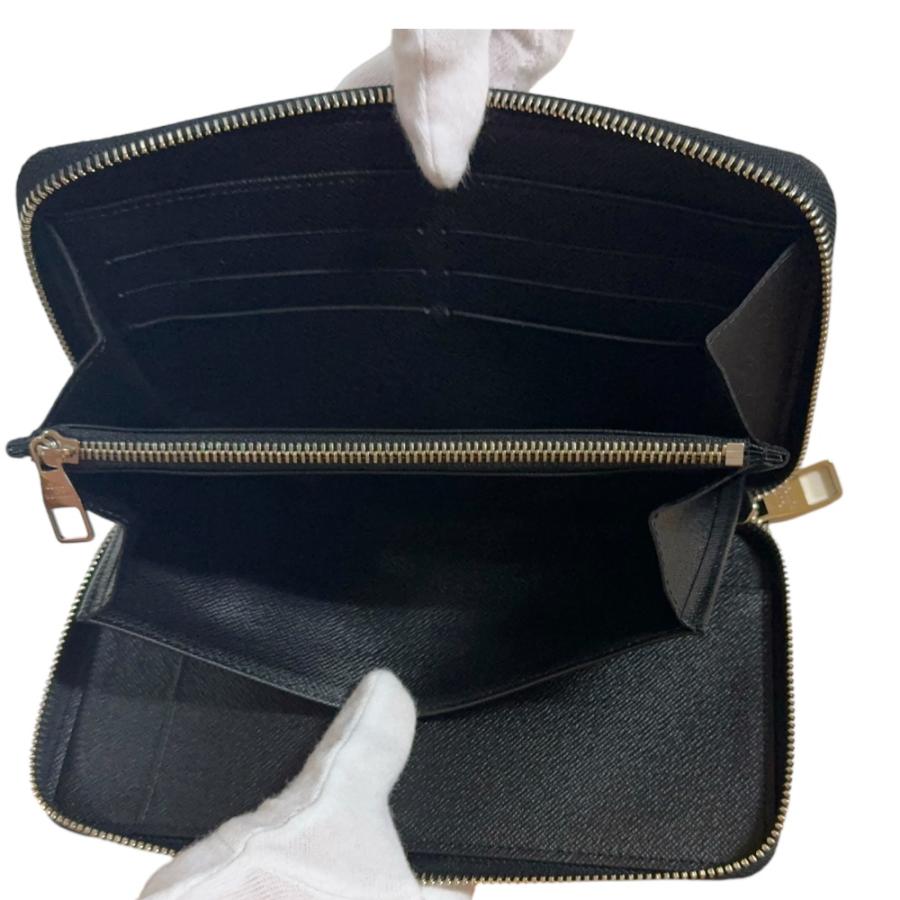 4mb2191】ルイヴィトン 長財布/ダミエ・グラフィット/ジッピー  