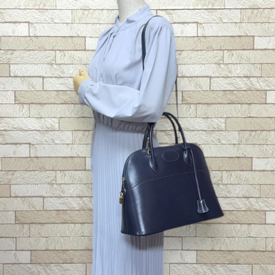 HERMES（エルメス） ボリード35 ショルダーバッグ ボックスカーフ