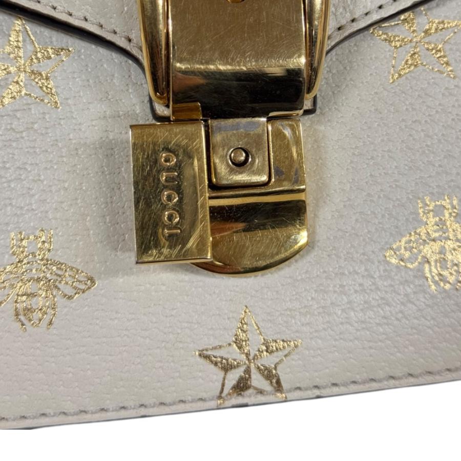 GUCCI（グッチ） ビー＆スター ミニ シルヴィ ショルダーバッグ レザー