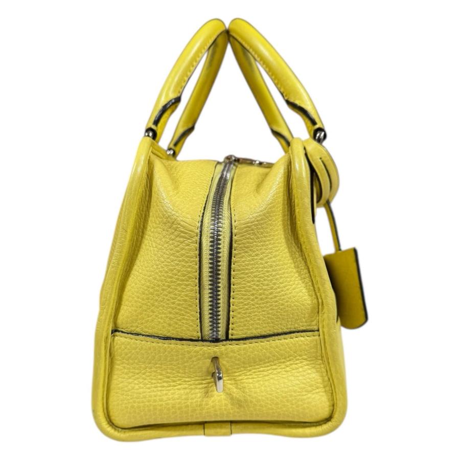 LOEWE（ロエベ） アマソナ28 ハンドバッグ レザー イエロー レディース
