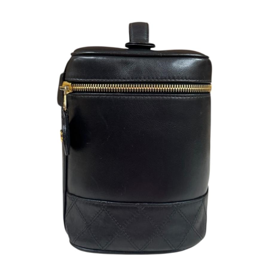 CHANEL（シャネル） ビコローレ縦型バニティ ハンドバッグ ラムスキン