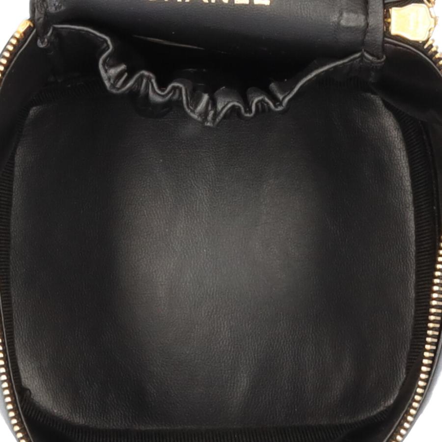 CHANEL（シャネル） ビコローレ縦型バニティ ハンドバッグ ラムスキン