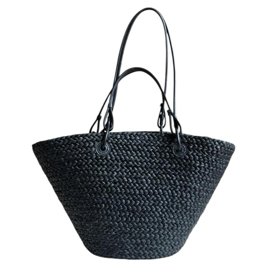 LOEWE（ロエベ） カゴバッグ アナグラム ショルダーバッグ ラフィア