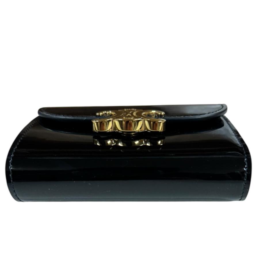 CELINE（セリーヌ） スモールフラップウォレット トリオンフ 三つ折り