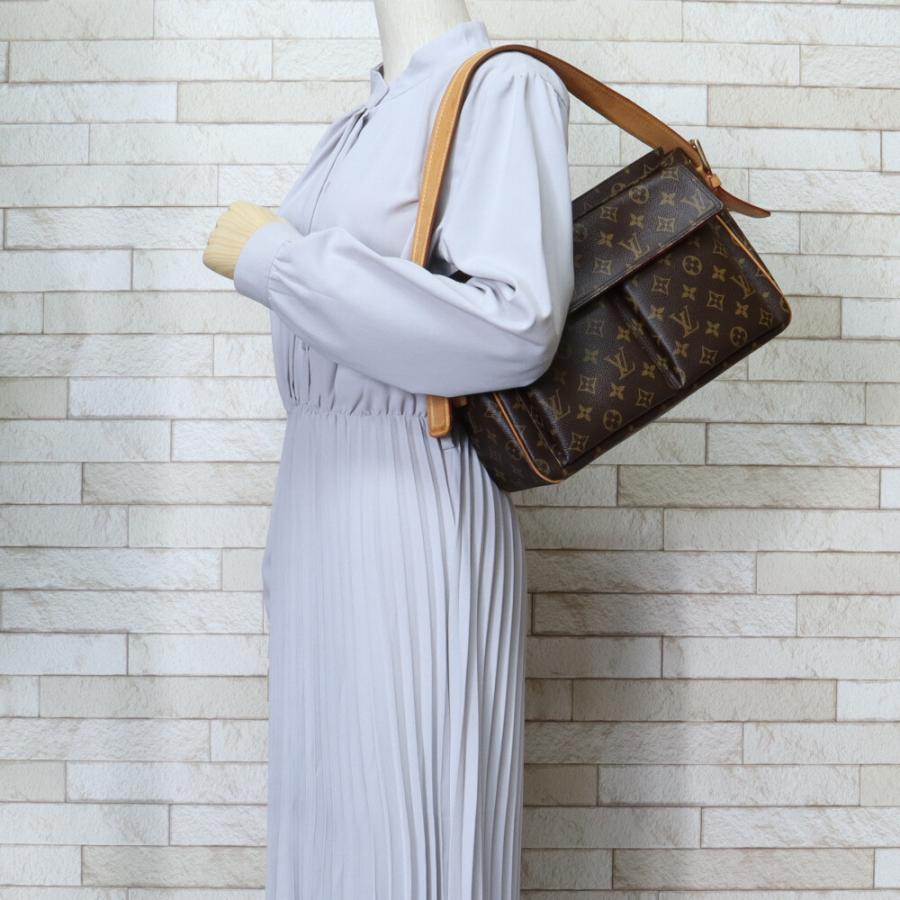 ヴィトン ヴィバシテ GM モノグラム ハンドバッグ