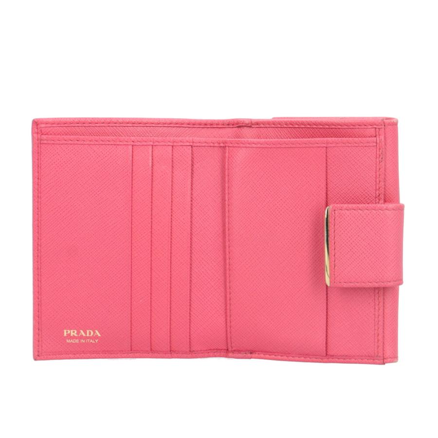 PRADA（プラダ） サフィアーノ 二つ折り財布 レザー 1MH523 レディース