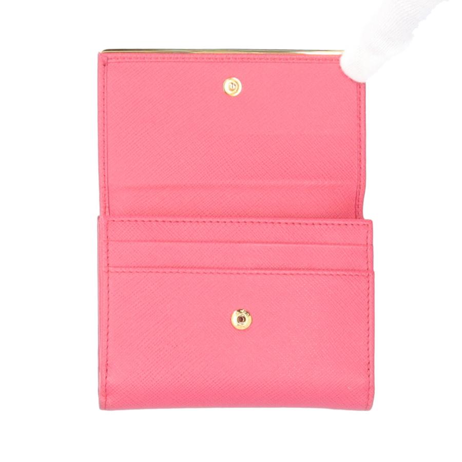 PRADA（プラダ） サフィアーノ 二つ折り財布 レザー 1MH523 レディース