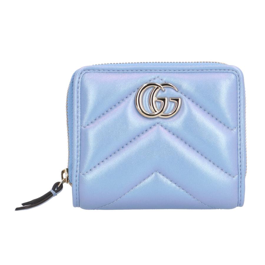 GUCCI（グッチ） ミニウォレット GGマーモント 二つ折り財布 795520