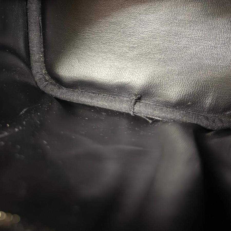 シャネル 縦型バニティ ココマーク ハンドバッグ キャビアスキン A01998 ブラック レディース CHANEL 中古の画像