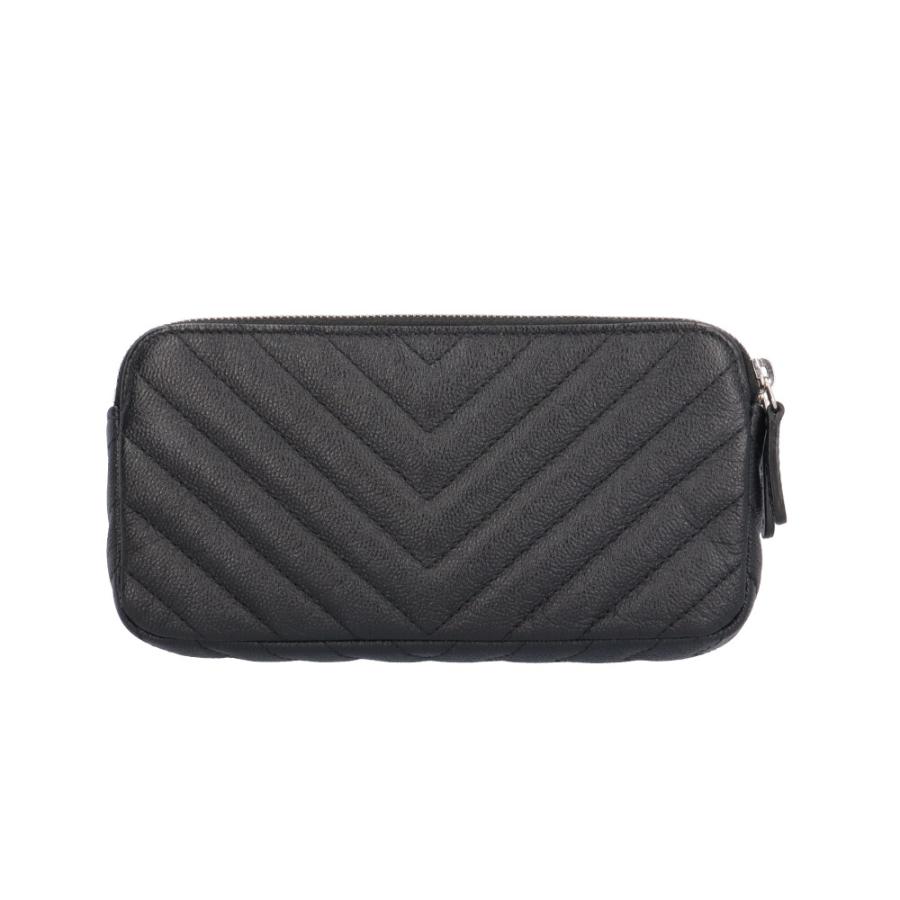CHANEL（シャネル） Vステッチ ショルダーバッグ レザー A82527