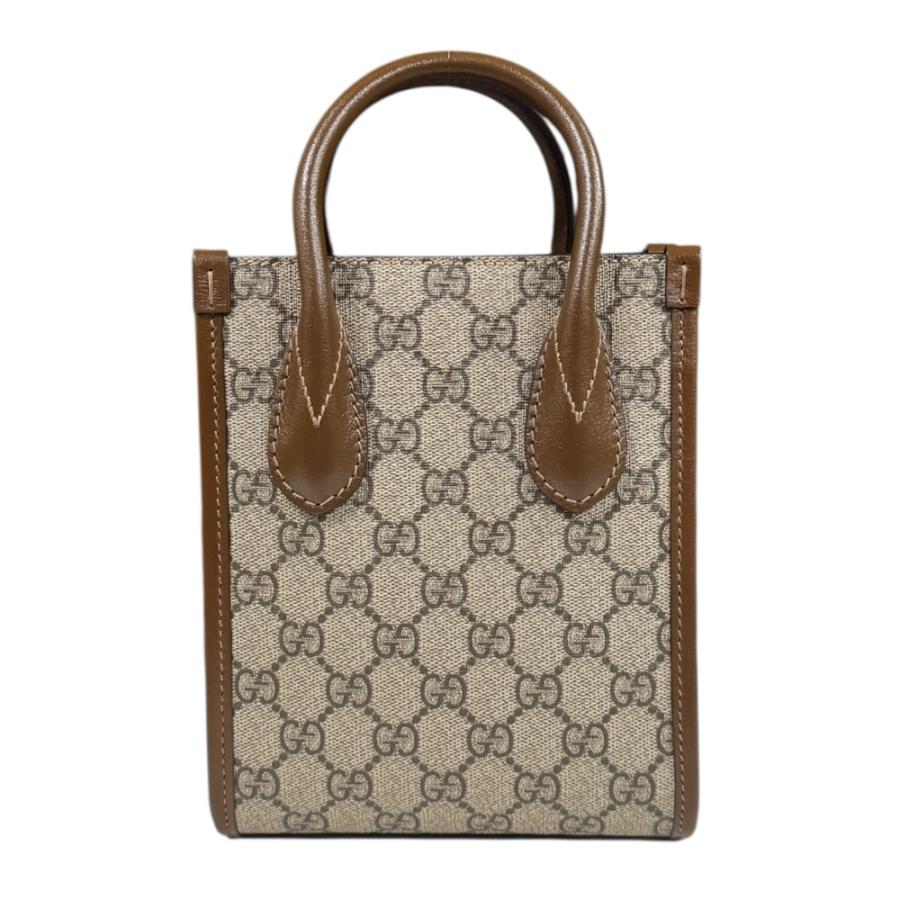 GUCCI（グッチ） インターロッキング GGスプリーム ショルダーバッグ