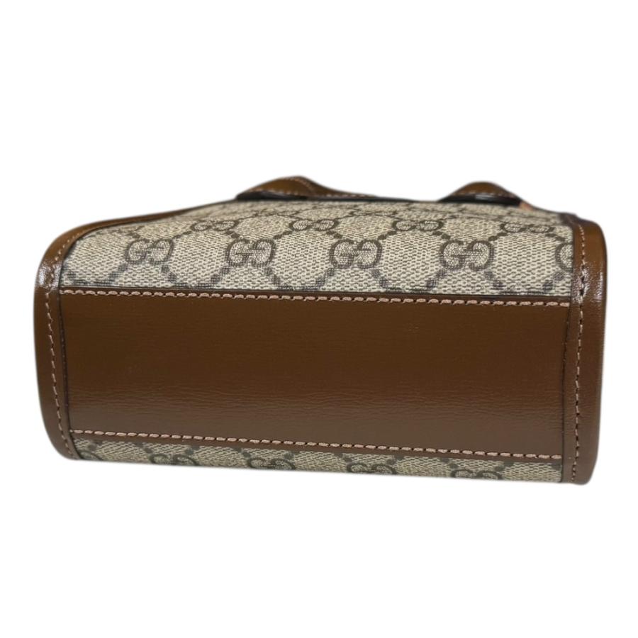 グッチ インターロッキング GGスプリーム ショルダーバッグ GGスプリームキャンバス 671623 ベージュ レディース GUCCI  中古 R&Kリサイクルキング GUCCI（グッチ） インターロッキング GGスプリーム ショルダーバッグ