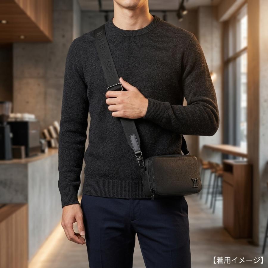 ヴィトン LVアエログラム アルファ ウエアラブルウォレット ブラック RFID LOUIS VUITTON（ルイ・ヴィトン） アルファウェアラブルウォレット