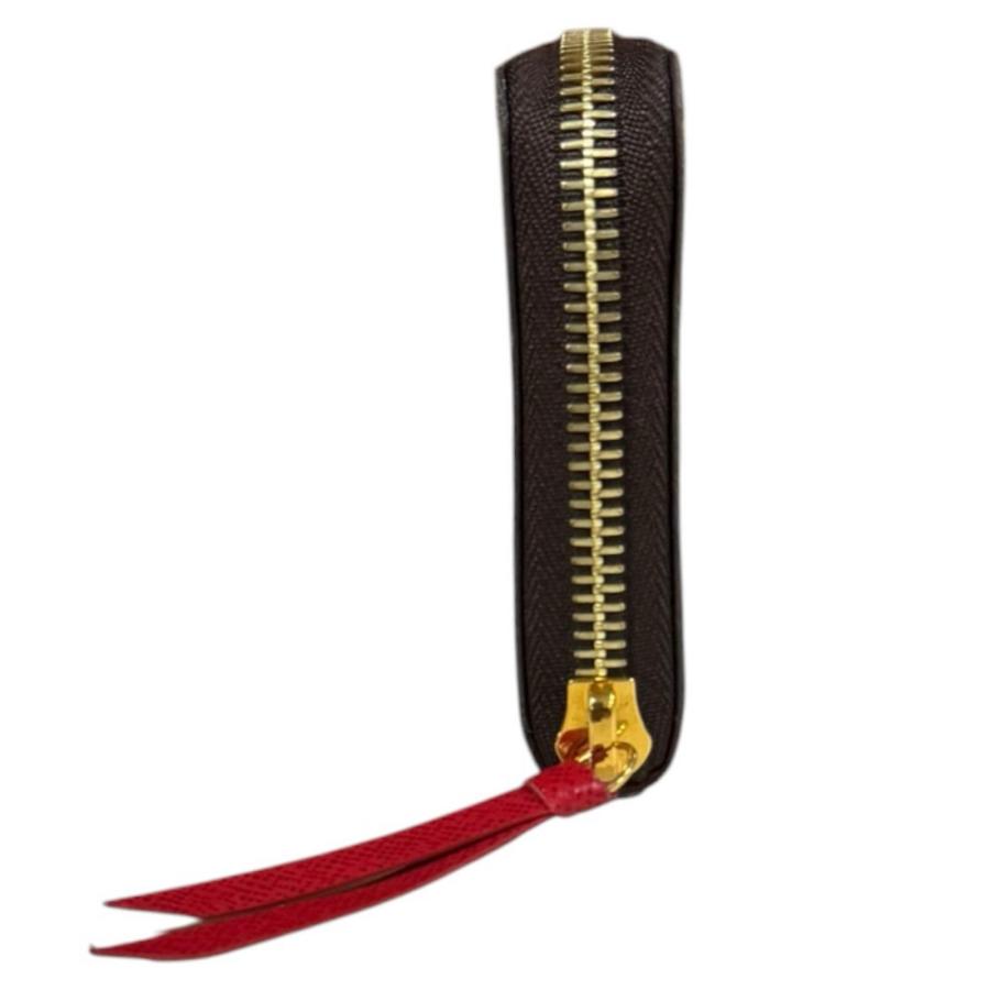ルイヴィトン N60534 ダミエ ポルトフォイユ クレマンス 長財布 美品 LOUIS VUITTON（ルイ・ヴィトン） 長財布 ダミエ・エベヌ