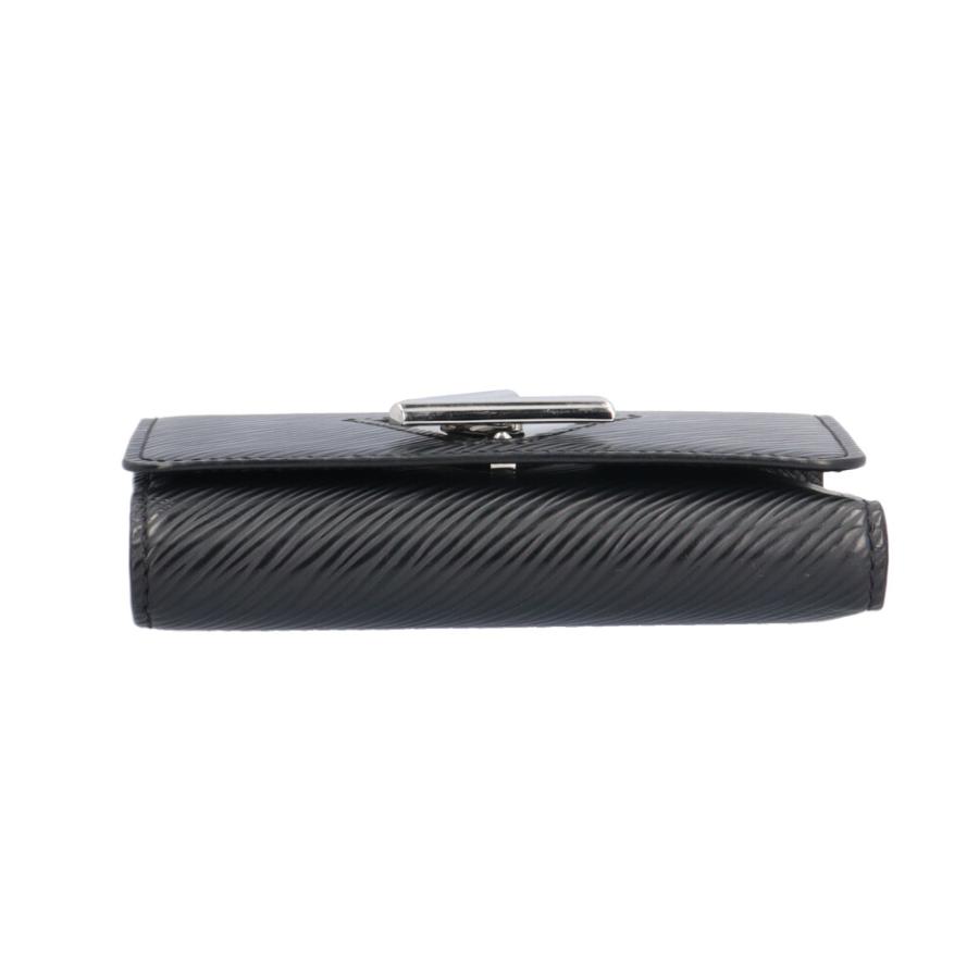 【美品】ルイヴィトン　ツイスト　コンパクト　エピ　ノワール　M64414 LOUIS VUITTON（ルイ・ヴィトン） ポルトフォイユ・ツイスト