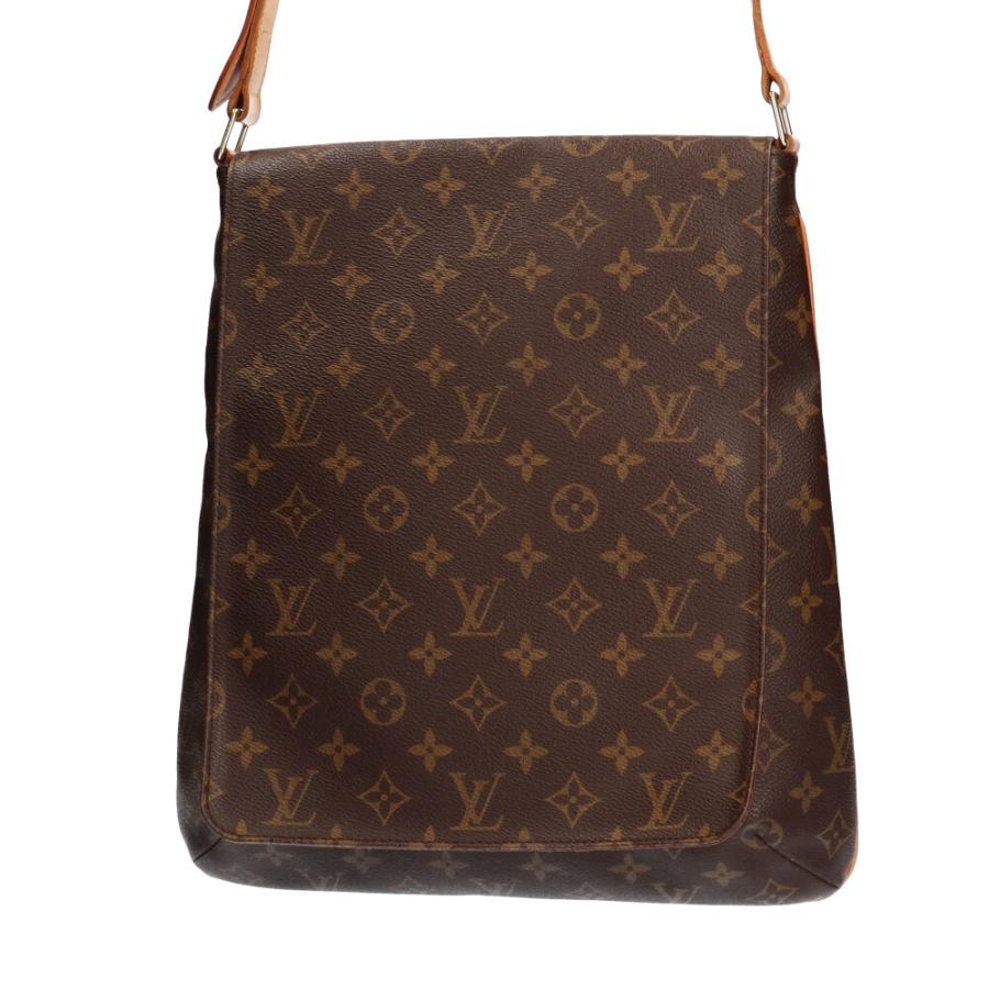 ルイ・ヴィトン LOUIS VUITTON ミュゼット ショルダーバッグ バッグ PVCコーティングキャンバス レザー モノグラム レディース ブラウン系 M51256 【中古】 ルイ・ヴィトン LOUIS VUITTON ミュゼット M51256 ブラウン モノグラム