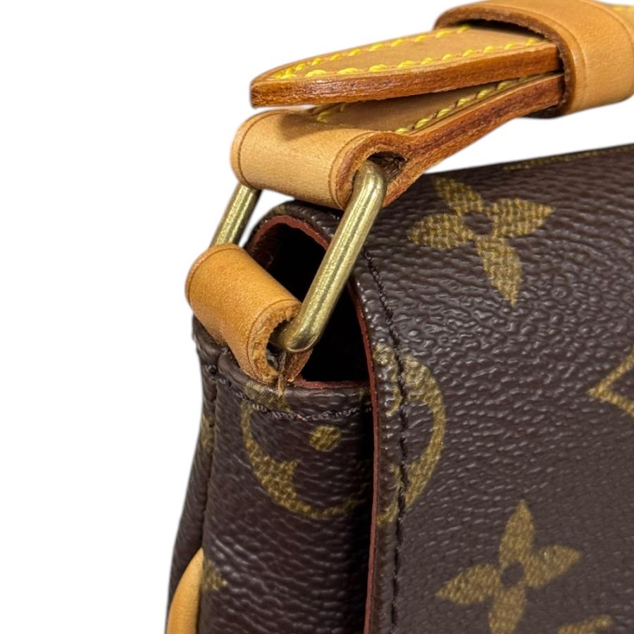 LOUIS VUITTON ルイヴィトン ショルダーバッグ ミュゼットタンゴ M51257 ブラウン モノグラム・キャンバス レディース ポシェット【本物保証】 LOUIS VUITTON（ルイ・ヴィトン） M51257 ミュゼットタンゴ ショート