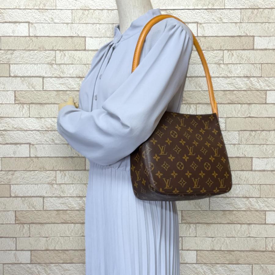 Louis Vuitton 美品ルーピングモノグラムショルダーバッグ LOUIS VUITTON（ルイ・ヴィトン） ルーピングMM モノグラム ショルダー