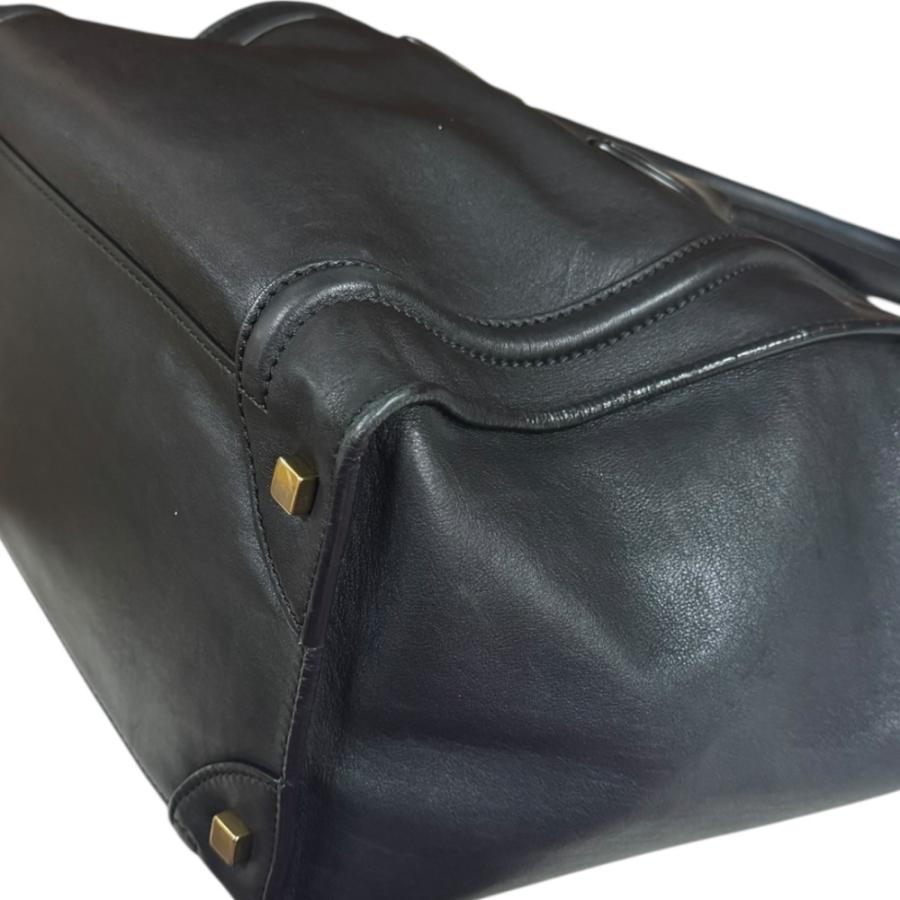 CELINE（セリーヌ） ラゲージ ミニショッパー ハンドバッグ レザー