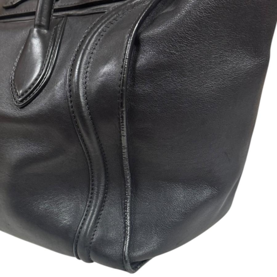 CELINE（セリーヌ） ラゲージ ミニショッパー ハンドバッグ レザー