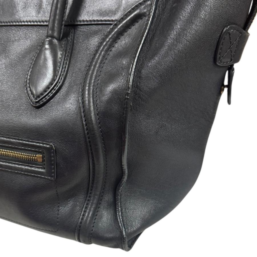 CELINE（セリーヌ） ラゲージ ミニショッパー ハンドバッグ レザー