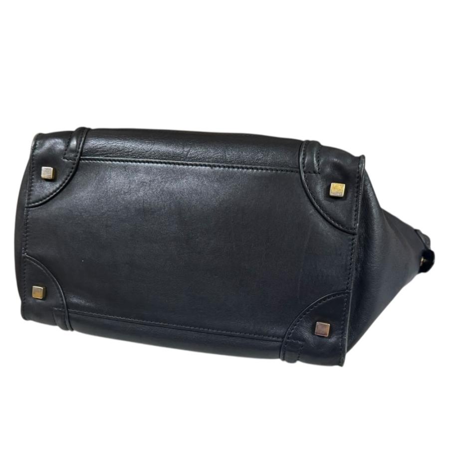 CELINE（セリーヌ） ラゲージ ミニショッパー ハンドバッグ レザー