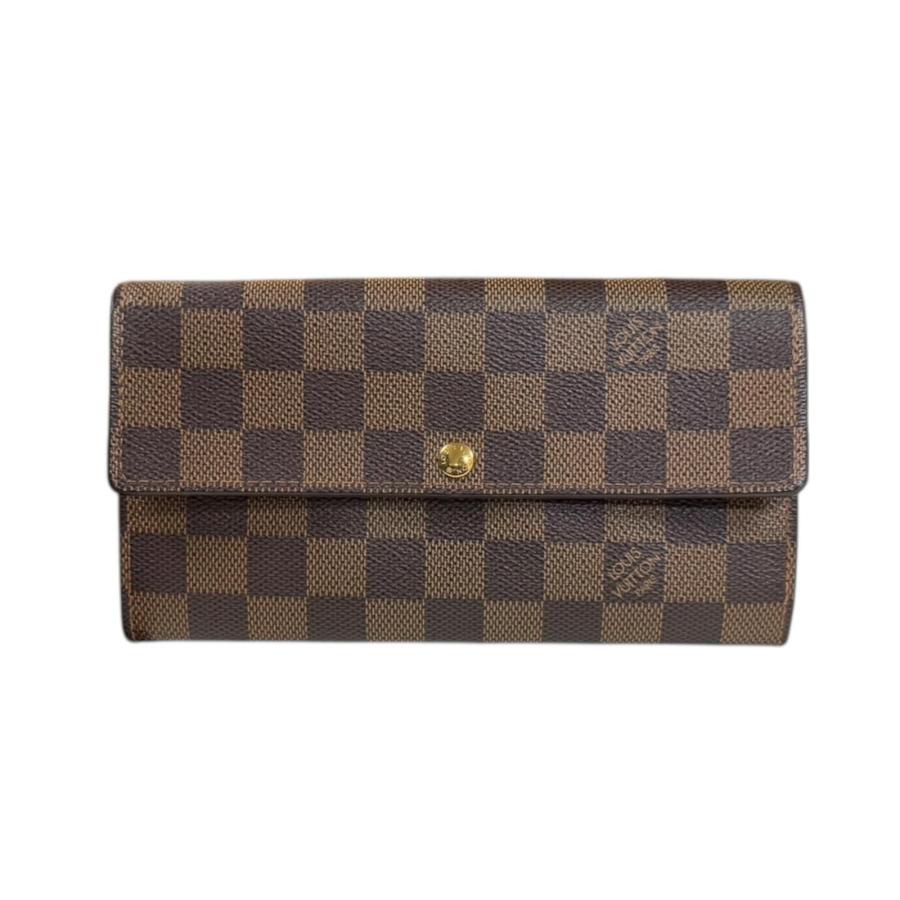 ルイヴィトン ポルトフォイユ サラ ダミエ 長財布 ダミエキャンバス N61734 ユニセックス LOUIS VUITTON  中古 R&Kリサイクルキング LOUIS VUITTON（ルイ・ヴィトン） ポルトフォイユ サラ ダミエ 長財布
