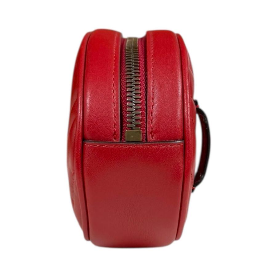GUCCI（グッチ） GGマーモント ウエストバッグ レザー 476434 レッド