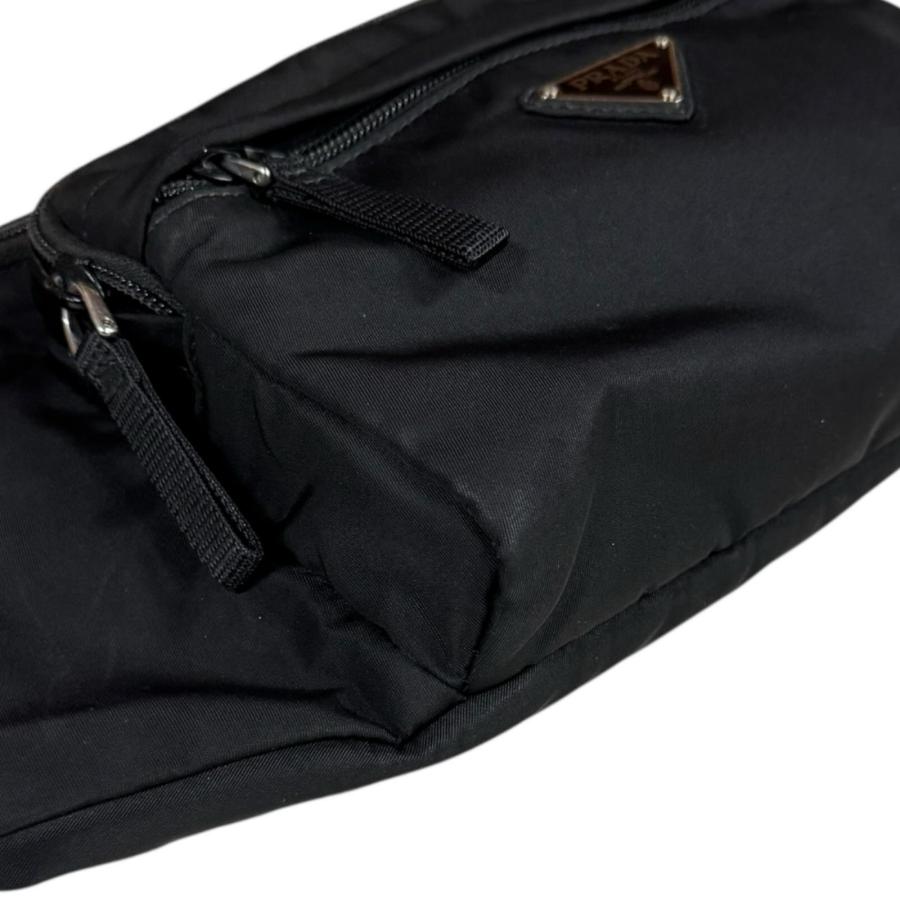 PRADA（プラダ） ウエストバッグ ナイロン 2VL005 ブラック レディース