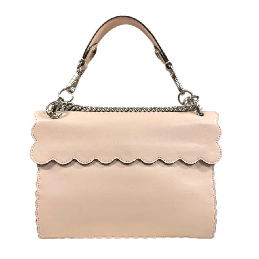 FENDI（フェンディ） キャナイ ショルダーバッグ レザー 8BT283 ピンク