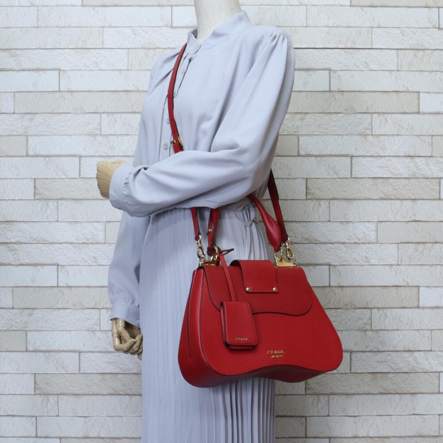 PRADA（プラダ） サフィアーノ ルクス ショルダーバッグ レザー 1BN005 