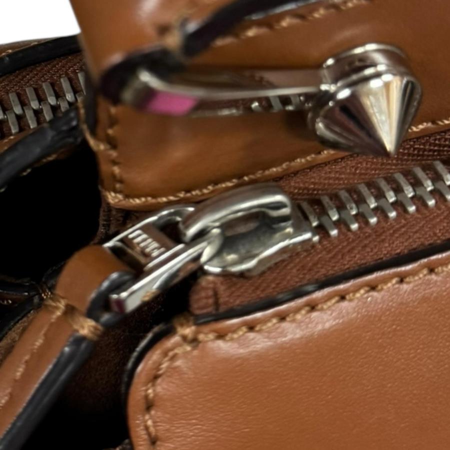 FENDI（フェンディ） ドットコム ショルダーバッグ レザー 8BN293