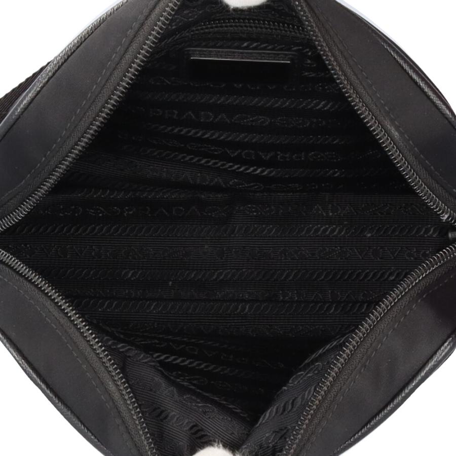 PRADA プラダ ショルダーバッグ ナイロン 2VH144 ブラック