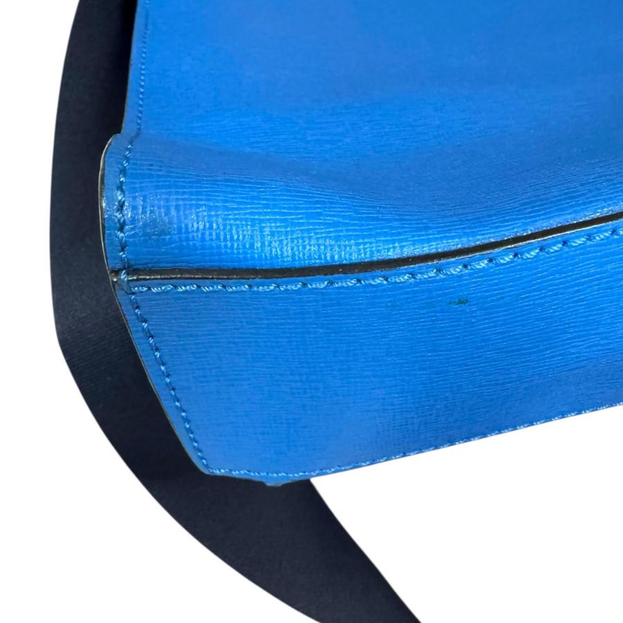 FENDI（フェンディ） ショルダーバッグ レザー 7VA319 ブルー メンズ