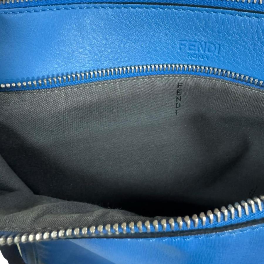 FENDI（フェンディ） ショルダーバッグ レザー 7VA319 ブルー メンズ