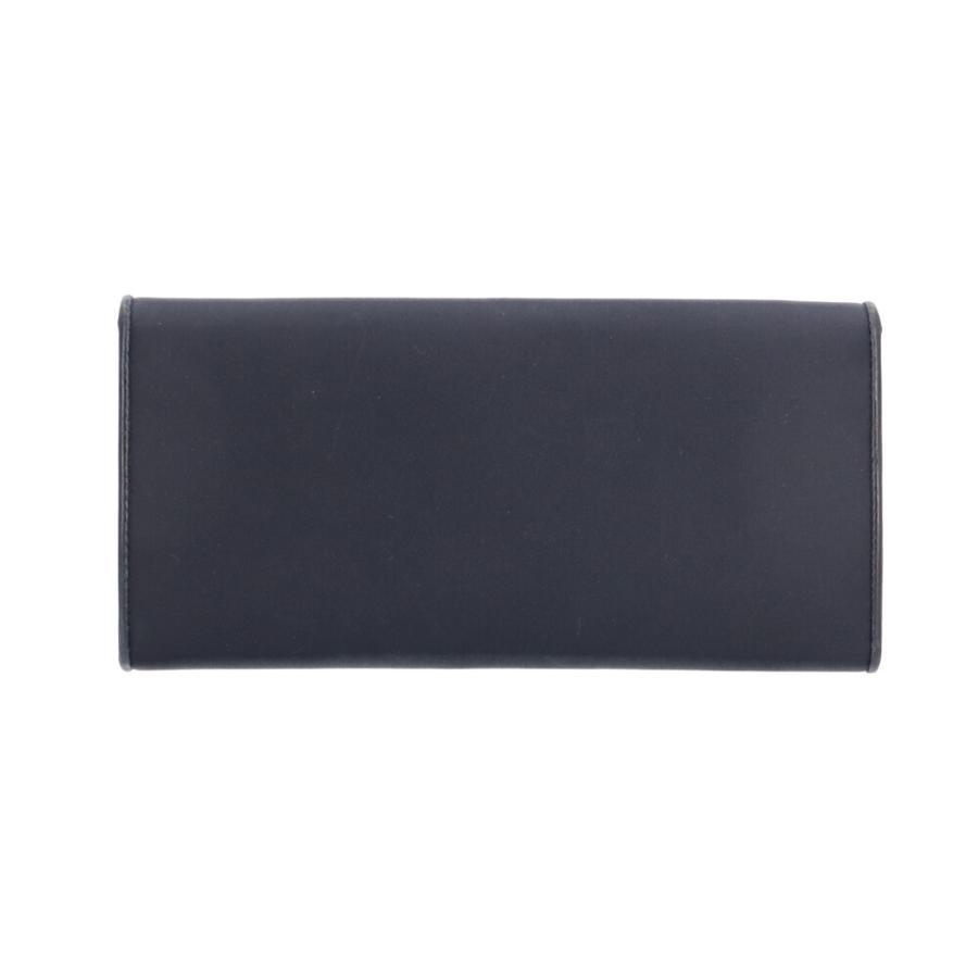 PRADA ナイロン×レザー長財布♡ブラックカラー　1M1037 正規品　箱付き PRADA（プラダ） プラダ財布 二つ折り長財布 レディース ユニセックス