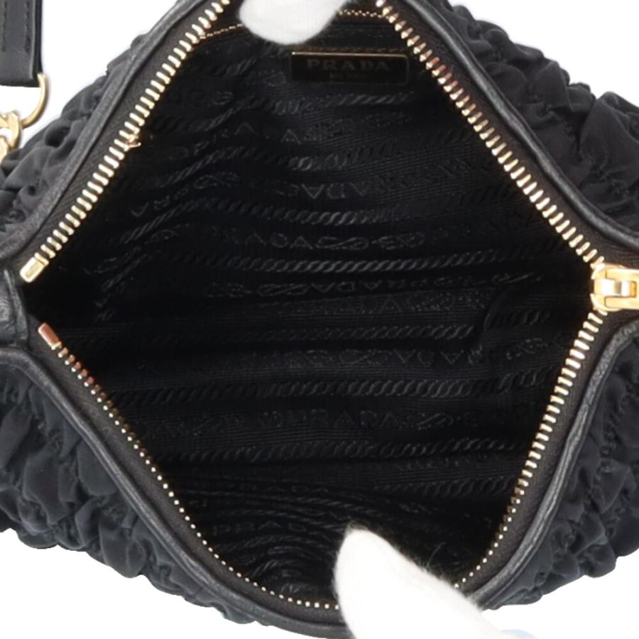 PRADA プラダ ショルダーバッグ ナイロン 1BH152 ブラック PRADA プラダ ショルダーバッグ ナイロン 1BH152 ブラック