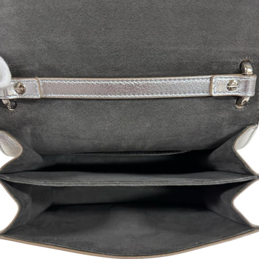 FENDI（フェンディ） キャナイ ミニ ショルダーバッグ レザー 8M0381
