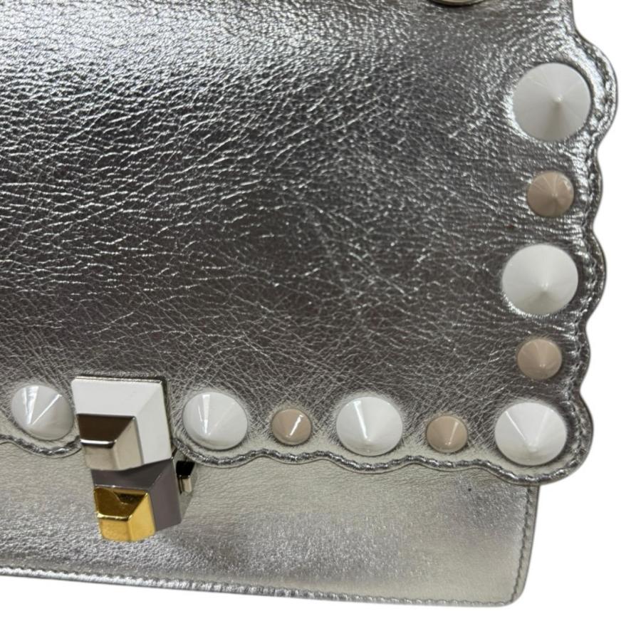 FENDI（フェンディ） キャナイ ミニ ショルダーバッグ レザー 8M0381
