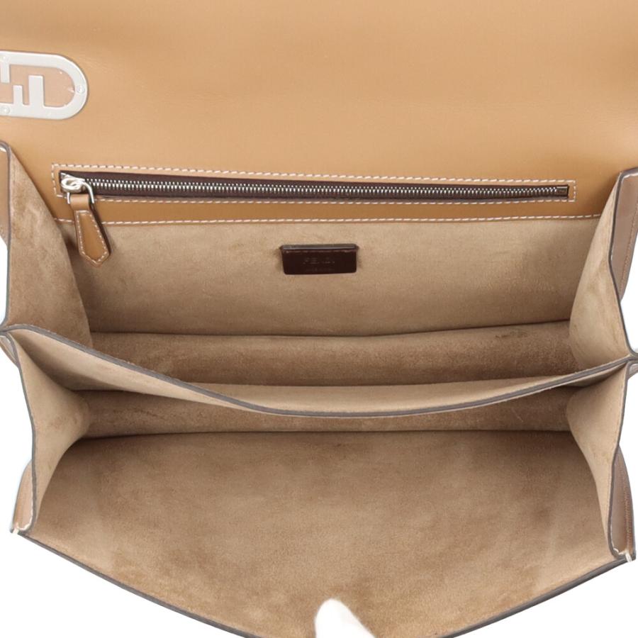 FENDI セカンドバッグ　ズッカ柄　キャンバスブラウン　お値下げ可能 FENDI（フェンディ） ズッカ セカンドバッグ キャンバス 7VA568